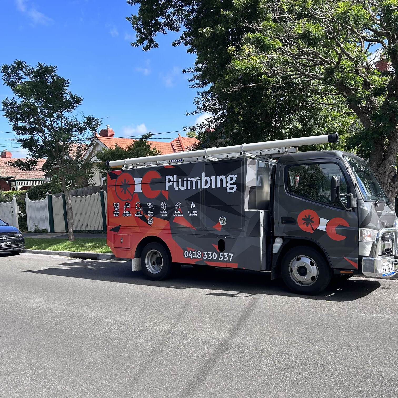 Hydro Jetting Truck for unblocking & clearing drains"