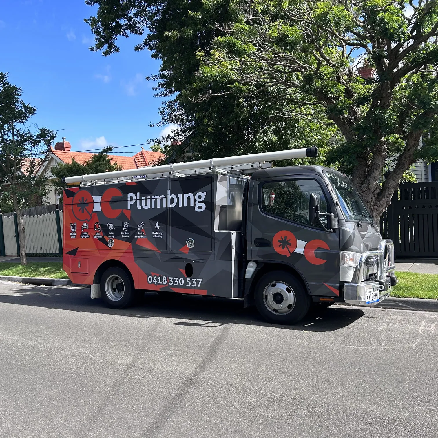 Hydro Jetting Truck for unblocking & clearing drains"