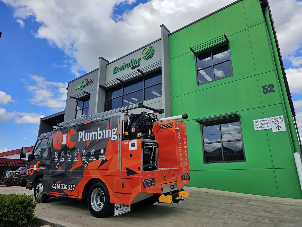 Hydro Jetting Truck for unblocking stubborn drains