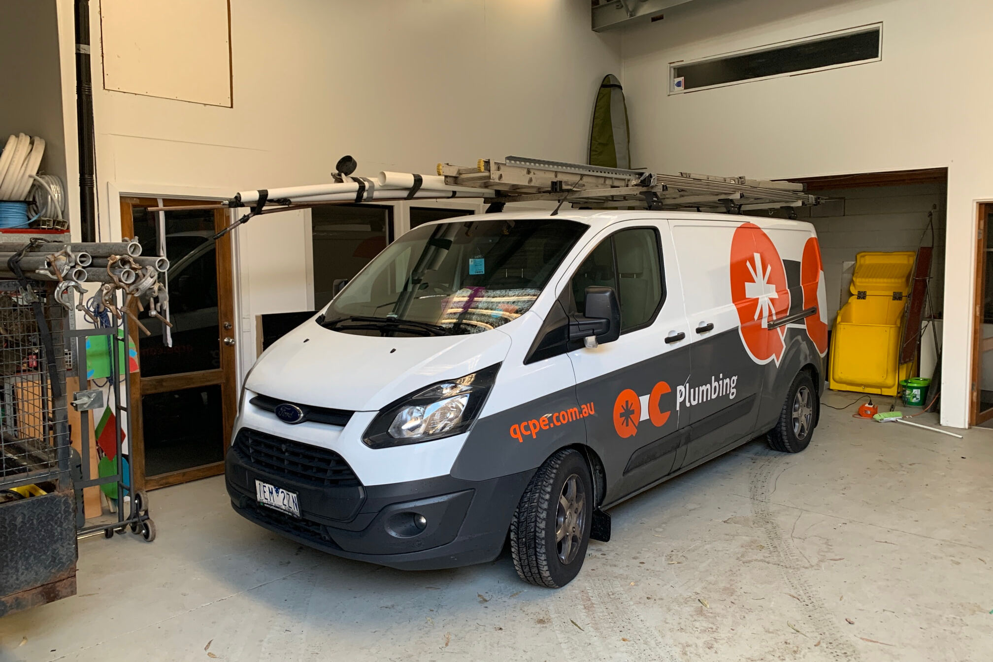 QC Plumbing Van