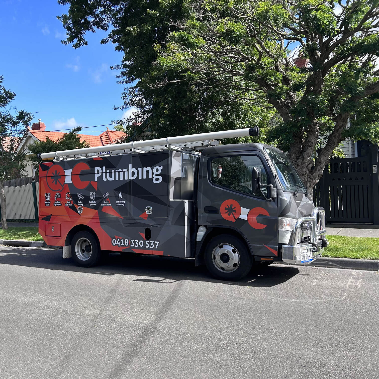 Hydro Jetting Truck for unblocking & clearing drains"