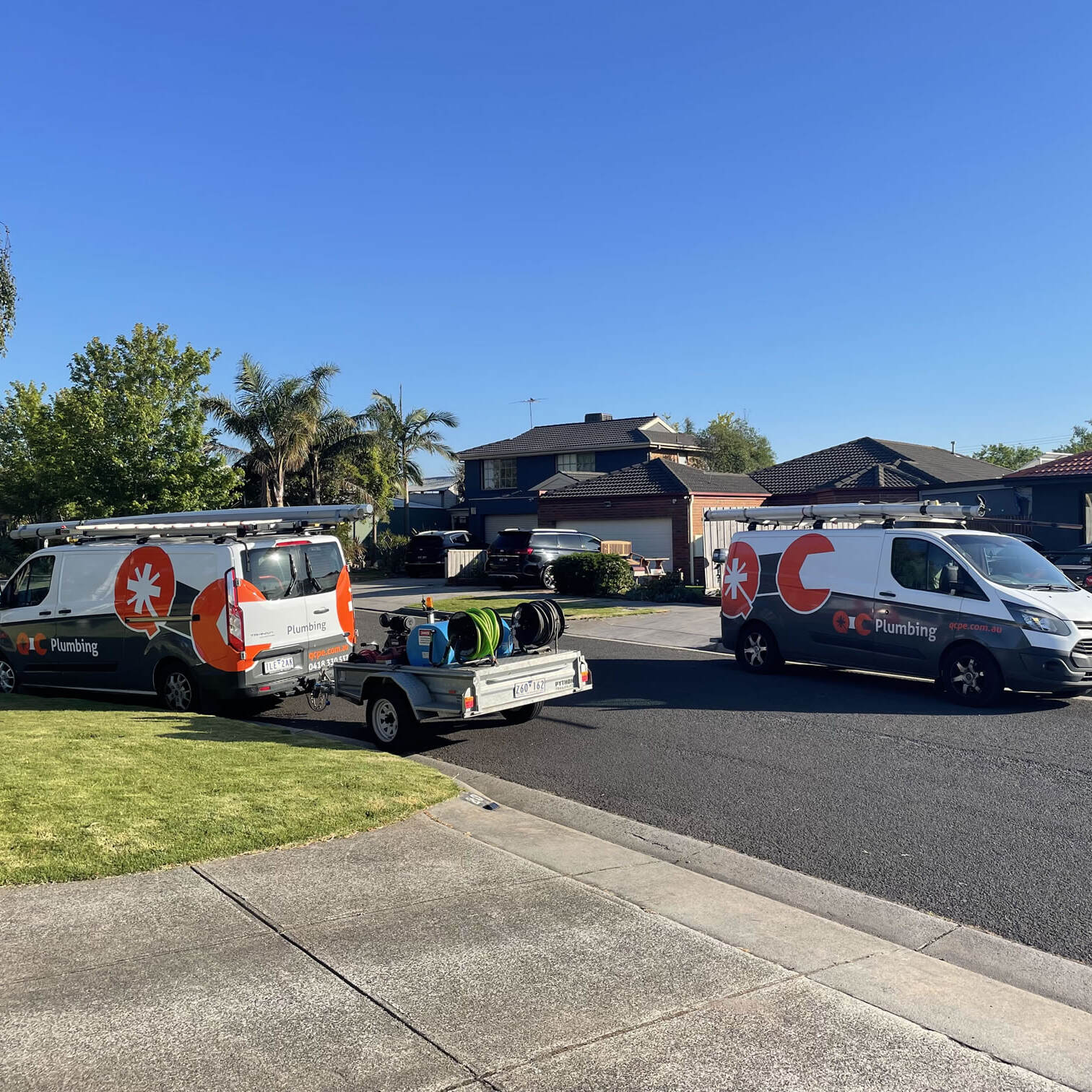 QC Plumbing out in the Suburbs
