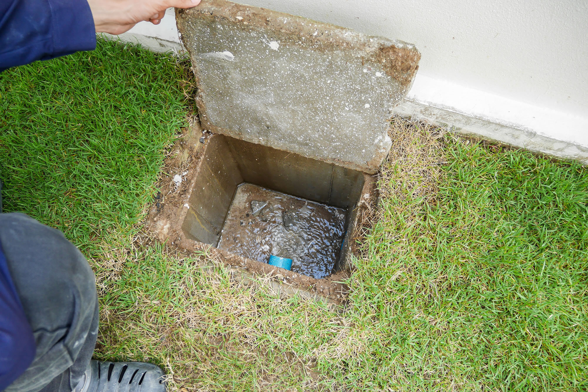 Blocked drains - sludge