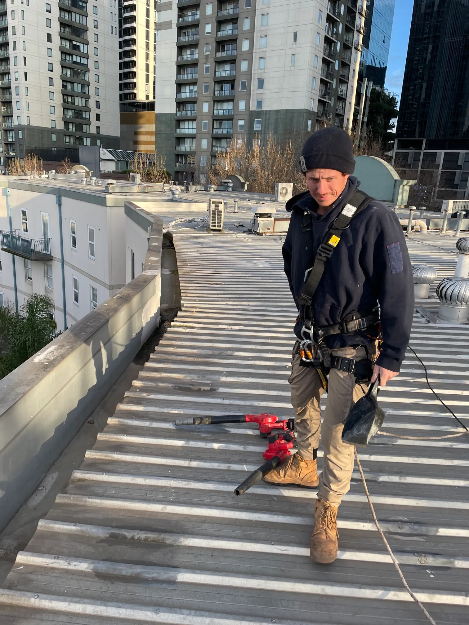 Mick wearing our Harness gear