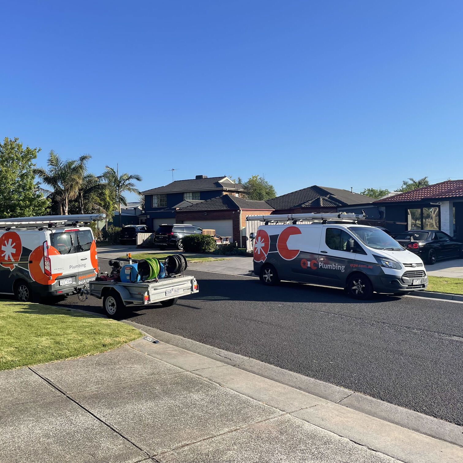 QC Plumbing out in the Suburbs