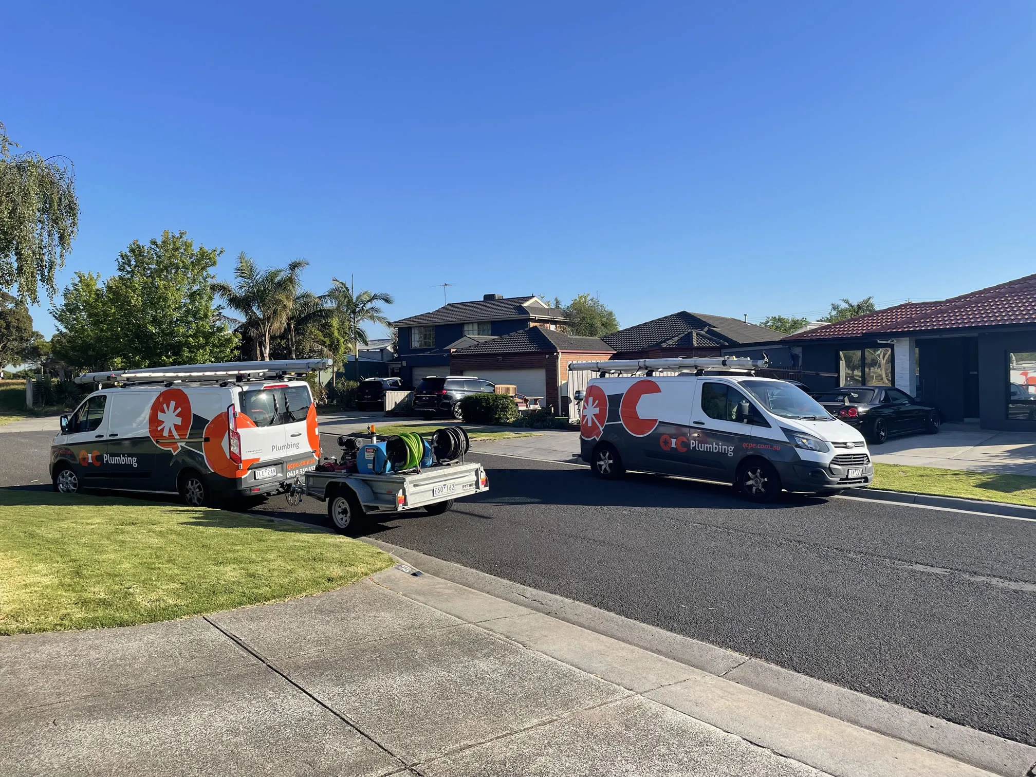 QC Plumbing out in the Suburbs